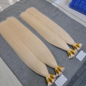 100% Extensiones de cabello virgen vietnamita a granel Estilo natural Onda sin procesar Cabello liso Buen precio - Product Image 4
