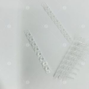 หลอด PCR พลาสติกปลอดเชื้อ8แถบ0.1มล. หลอดทางการแพทย์ปรับแต่งได้สำหรับโรงพยาบาล - Product Image 5