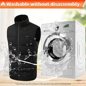 <span class=keywords><strong>Gilet</strong></span> Riscaldato USB Ricaricabile <span class=keywords><strong>con</strong></span> Logo Personalizzato, <span class=keywords><strong>Giacca</strong></span> Senza Maniche Invernale, Scaldacorpo Elettrico da <span class=keywords><strong>Uomo</strong></span> <span class=keywords><strong>con</strong></span> Batteria - Product Image 4