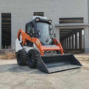 Minicargadora Confiable, Cargadora Frontal con Control Hidráulico Completo, Baja Tasa <span class=keywords><strong>de</strong></span> Fallos para <span class=keywords><strong>Alquiler</strong></span> en Ingeniería y Uso en Pequeños Proyectos - Product Image 5