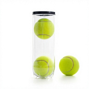 Balles de paddle-tennis en caoutchouc écologiques professionnelles, diamètre 65 mm, rebond élevé, portables, durables, pour le sport et les jeux pour animaux de compagnie - Product Image 3