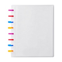 Nuevas Fundas Protectoras de Plástico Transparente A4 con Diseño de Hongo para Archivadores, Colección de Papel y Almacenamiento de Documentos, Libro de Exhibición