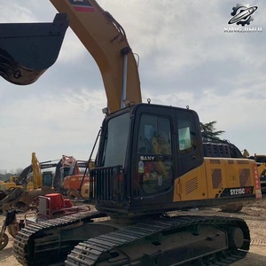 รถขุดมือสอง SANY SY215 รุ่นปี 2022 น้ำหนัก 21.5 ตัน เครื่องยนต์อีซูซุ ปั๊มไฮดรอลิกคาวาซากิ ความจุบุ้งกี๋ 1.0 เมตร สำหรับงานก่อสร้าง - Product Image 2