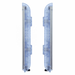 Coque de remplacement DIY bleu glacier transparent, sangle de poignet personnalisée, boutons pour Nintendo Switch et Switch OLED - Product Image 6