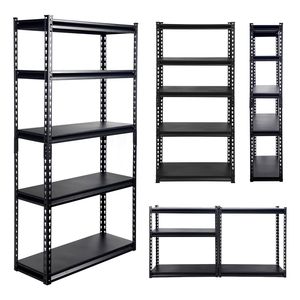 차고 창고 산업용 헤비 듀티 볼트리스 리벳 선반 강철 선반 랙 철 보관 스태킹 랙 금속 선반 - Product Image 1