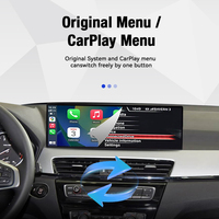 ZWNAV Écran Multimédia 14,9 Pouces sous LINUX avec Apple CarPlay pour BMW X1 F48 2016-2017 – Unité Centrale de Navigation GPS Améliorée