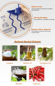 Großhandel Bulk Supplier Schmerz linderung Patch für Körper und Rücken Chinesisches Pflaster für Blutergüsse Verstauchungen Muskels ch merzen - Product Image 4