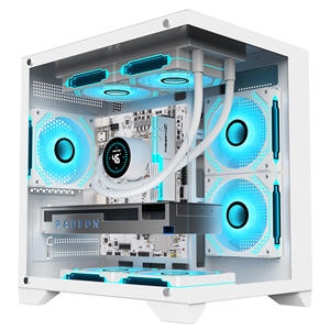 <span class=keywords><strong>OEM</strong></span> Gaming PC-behuizing M-ATX Mini-ITX Gehard Glas PC-behuizing Ondersteunt MATX ITX moederbord - Product Image 6