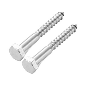 M5 M6 M8 M10 M12 DIN 571 A2 Stainless Steel 304 Lag Bolts <b>Screws</b> Wood Hex Head Coach <b>Screw</b> - Product Image 1