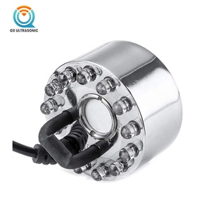 1 Hoofd 12 Led Ultrasone Mistmaker Fogger Keramische Schijf Waterfontein Vijver Verstuiver Luchtbevochtiger