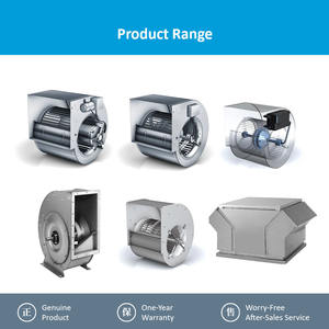 Nicotra RLMEVO RLM E6-6371 400V 50Hz 5.5~15KW 960-1470RPM 12.3-29.5A Aspas de perfil hueco curvadas hacia atrás OEM independiente - Product Image 4