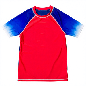 Camiseta de Compresión Deportiva de Alta Calidad, Transpirable y Ecológica para Niños, Fabricada con Spandex y Poliéster, Cómoda para Fitness - Product Image 1