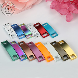 Gran Oferta: Dijes Profesionales Personalizables para Cordones de Zapatos, de Aleación de Zinc en Blanco con Logotipo, Dubraes Metálicos y Cierres para Cordones con Técnicas de Plateado - Product Image 3