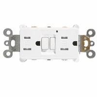 BAREP 15A 125V TR GFCI UL-94 V-2 PC Priz Otomatik Kendi Kendini Test Eden LED Uyarılı Priz, Banyo ve Dış Mekan Islak Alanlar İçin