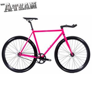 700C <span class=keywords><strong>Fixie</strong></span> Bike CE Certificado Acero de alto carbono-Bicicleta de carretera de piñón fijo de velocidad única para carreras urbanas (4C) al por mayor - Product Image 6