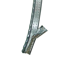 Profilé d'espacement en aluminium 15A pour verre creux, barre d'espacement latérale en aluminium robuste pour fenêtres de salle de bain et de cuisine
