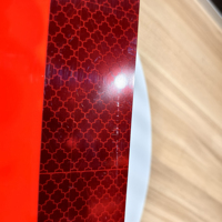 Straßensicherheits-Warndreieck-Set, Aluminiumplatten-Substrat, Reflektierende Folie, Hochreflektierendes Verkehrsschild