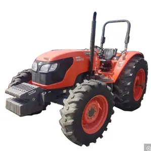 Traktor Deere tangan kedua Tiongkok, traktor kubota John/ Deere roda 4WD digunakan traktor kubota