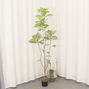 JWS3811 Olivo Artificial de Material PEVA Ecológico para Interiores, Planta Artificial de 205 cm para Decoración Navideña del Hogar y la Oficina - Product Image 5