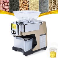 Automatische Oliepersmachine Olie Expeller Roestvrijstalen Machine Voor Thuis Voor Kokosnoot Ricinus Olijfolie Extractie