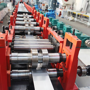 Hersteller Verkauf Automatische C <span class=keywords><strong>U</strong></span> Pfetten walzen form maschine Solarpanel-Rahmen maschine Rollen form maschine - Product Image 2