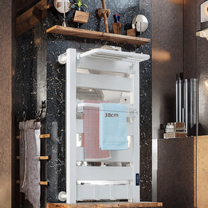 Giá treo khăn tắm điện thông minh hiện đại Wayon có điều khiển kỹ thuật số và kệ để đồ trong phòng tắm - Product Image 1