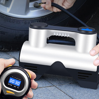 Astree Portable Digital Tire Inflator with Fast Charging LED Light and Copper Motor