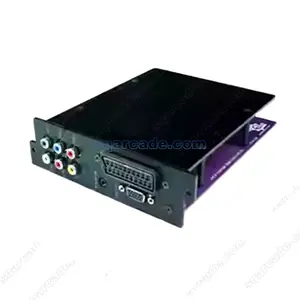 JVCカラーモニタリングLotusSCART低解像度VGAiInput JVCサポートアーケードジョイスティックRGBカード用RGBSビデオコンバーター