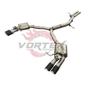 Escape Trasero con Válvula de Acero Inoxidable Vortex para Audi RS5 B9 2.9T EA839 2019-2025, Silenciador de Alto Rendimiento Twin Turbo - Product Image 3