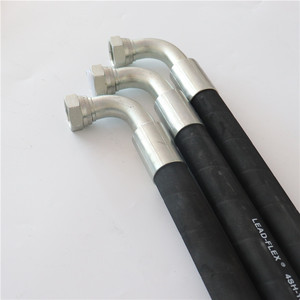 Manguera de caucho de alta presión Qiang Hai con pared de 5.7 mm de espesor y cubierta exterior de nitrilo para soporte hidráulico en minas de carbón - Product Image 3