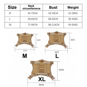 Nuovo stile Pet Dog Training pettorina pesante cane speciale regolabile poliestere medio grande per cane - Product Image 6