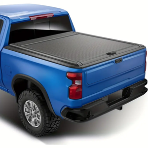 2014-2025 Chevy Silverado/GMC Sierra 1500 5.8ft кровать выдвижной жесткий ролик Tonneau Крышка Матовый Черный Замок функция Ranger - Product Image 1