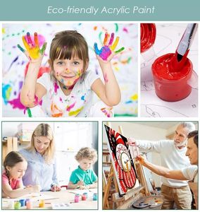 Pintura al óleo moderna por números para niños 30x20 Paisaje Artículo caliente - Product Image 6