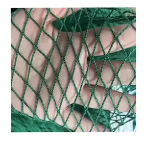 Fishing PET polyester multifilament Trawl fishing net knotless raschel 210D ply China manufacture supplier cheapest price