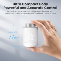Thermostat intelligent pour radiateur AVATTO TRV16 WIFI/Zigbee TUYA, usine de Shenzhen, OEM/ODM