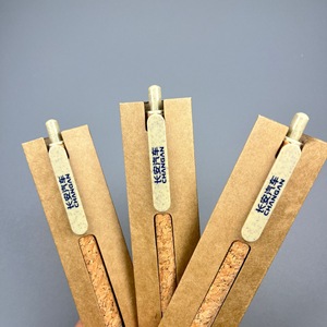 Reciclado Natural Trigo Clip Corcho Barril Ecología ECO Bolígrafo con Logo - Product Image 6