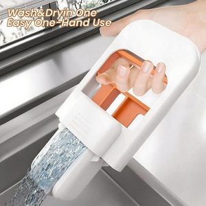 2025 New Mini Xách Tay Tự Ép Lau Ướt Và Khô Sử Dụng Nhà Bếp Máy Tính Để Bàn Thủy Tinh Hộ Gia Đình Làm Sạch Miếng Bọt Biển Lau - Product Image 3