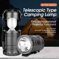 Lanterne d'urgence extérieure de haute qualité en promotion, lampe torche à batterie lithium, lampes de camping LED portables