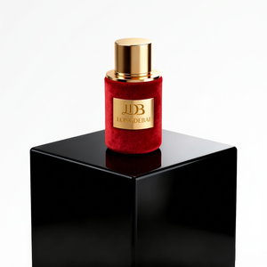 New Custom Red Flocking <b>Bottle</b> <b>30ml</b> Glass <b>Perfume</b> <b>Bottle</b> 50ml 100ml Crimp Round Empty <b>Perfume</b> Spray <b>Bottle</b> With Magnetic Lid - Product Image 1