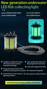 เหยื่อตกปลา <span class=keywords><strong>LED</strong></span> 1000W ทรงหยดน้ำลึกเหยื่อล่อปลาทูน่าทะเลลึก - Product Image 6