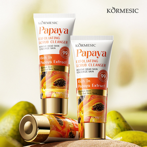 KORMESIC - Exfoliante Facial de Papaya de 100 g con Certificación Bpom, Limpiador Facial que Ilumina la Piel, Limpieza Suave - Product Image 3