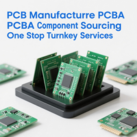 Fabricante de PCB en Shenzhen, Placa PCB Multicapa FR4 94v0 con Certificación RoHS, Suministro de Componentes Electrónicos SMT, Servicio de Ensamblaje de PCB FR4 Gerber