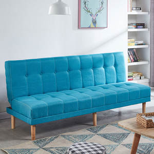 دروبشيبينغ عالية الجودة خشب متين 3 مقاعد الايطالية سالاس البيت الحديث الأريكة شاملة سرير أثاث قابلة للطي غرفة المعيشة أريكة - Product Image 2