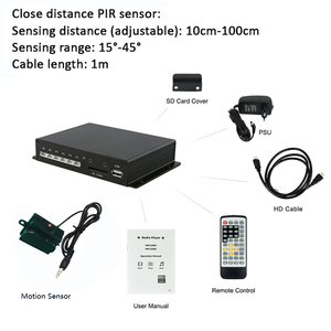 MPC1005 HD 4K HD-MI Out <strong>Motion</strong> <strong>Sensor</strong> RS232 Control Optical Custom Audio Output Channel Digital Signage <strong>Media</strong> <strong>Player</strong> Box - Product Image 6
