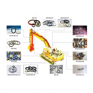 Kit de réparation pour cylindre de godet, transmission <span class=keywords><strong>ZF</strong></span> et boîtier de direction pour Komatsu PC200-8MO (référence 721-98-00710) ; Pièces pour pompe à béton Zoomlion - Product Image 6