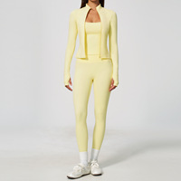 Ensemble 3 Pièces Tendance 2026 pour Femme : Vêtements Décontractés, Fitness, Gym, Yoga et Jogging (Vente en Gros)