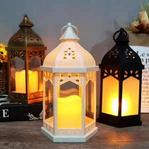 Hot Selling Hochzeit Halloween Weihnachten hängende Laterne Mini Vintage dekorative Kerze Ramadan Laternen
