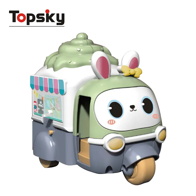 Creativo collisione gelato inerziale auto giocattoli bambini prima educazione gioco interattivo attrito giocattolo veicolo auto per i bambini