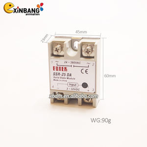 FOTEK Module SSR de SSR-25DA de <span class=keywords><strong>relais</strong></span> statique monophasé DC - Product Image 1