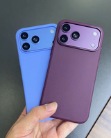 Coque en TPU tissé en tissu technique pour iPhone 18 Pro Max, flexible, antichoc, mate, 8 couleurs, logo personnalisé, vente en gros pour iPhone 11-18 Pro Max